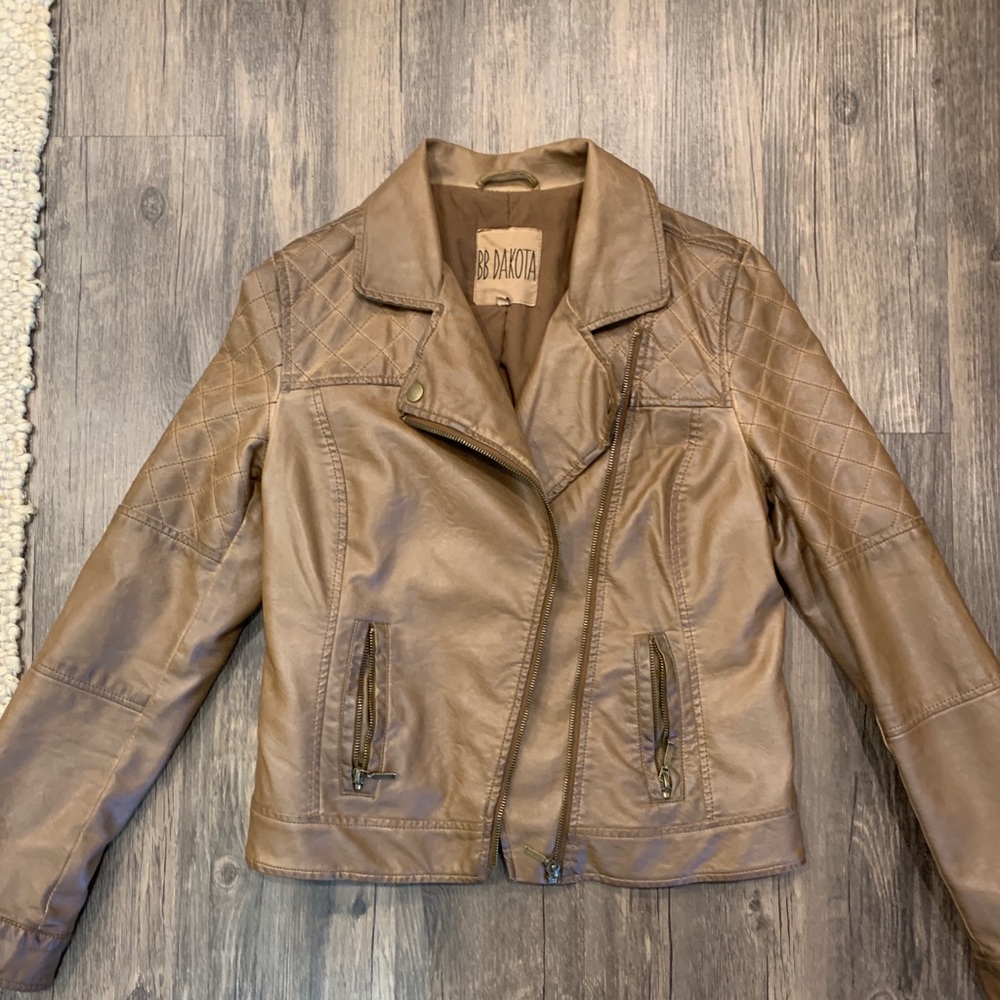 BB Dakota faux leather jacket
